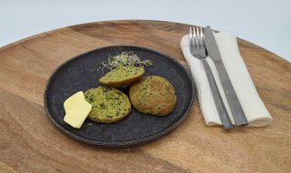 Bärlauchscones