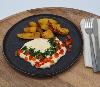 Ofenkartoffeln mit Fetacreme