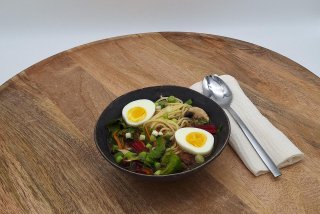 Ramen mit Mangold