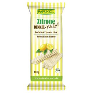 Dinkel-Waffeln Zitrone