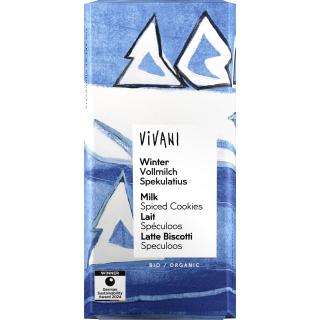 Winter Vollmilch Spekulatius Schokolade