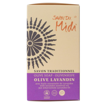 Olivenseife mit Lavandinöl