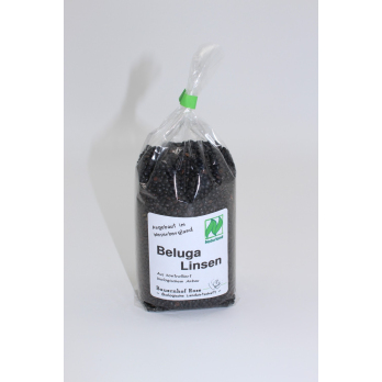 Beluga Linsen (Bauernhof Rose), schwarz
