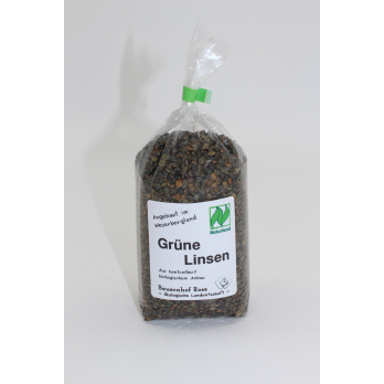 Grüne Linsen (Bauernhof Rose)