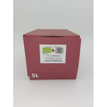 Apfelsaft im 5L-Kanister