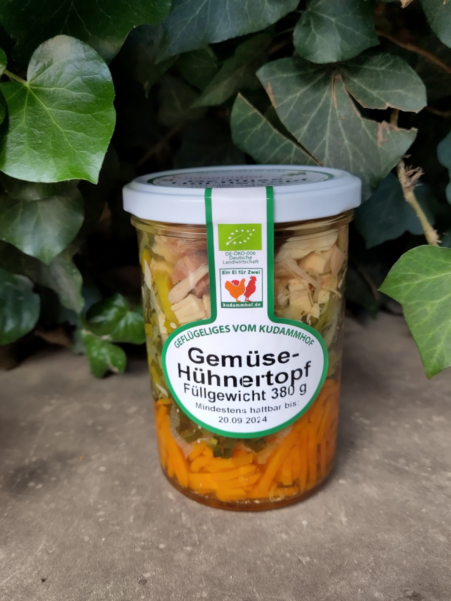 Gemüse-Hühnertopf