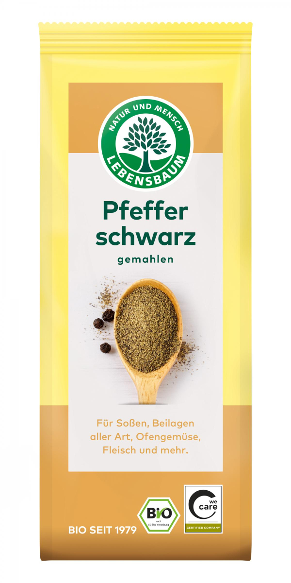 Pfeffer, schwarz, gemahlen