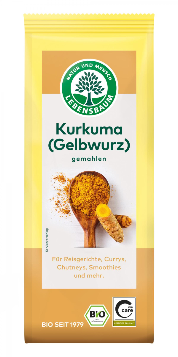 Kurkuma, gemahlen (Gelbwurzel)