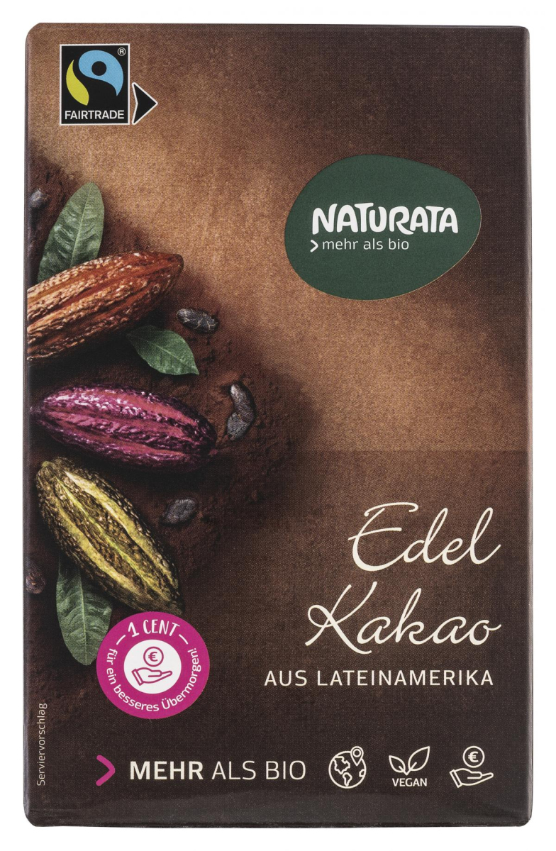 Edelkakao, schwach entölt