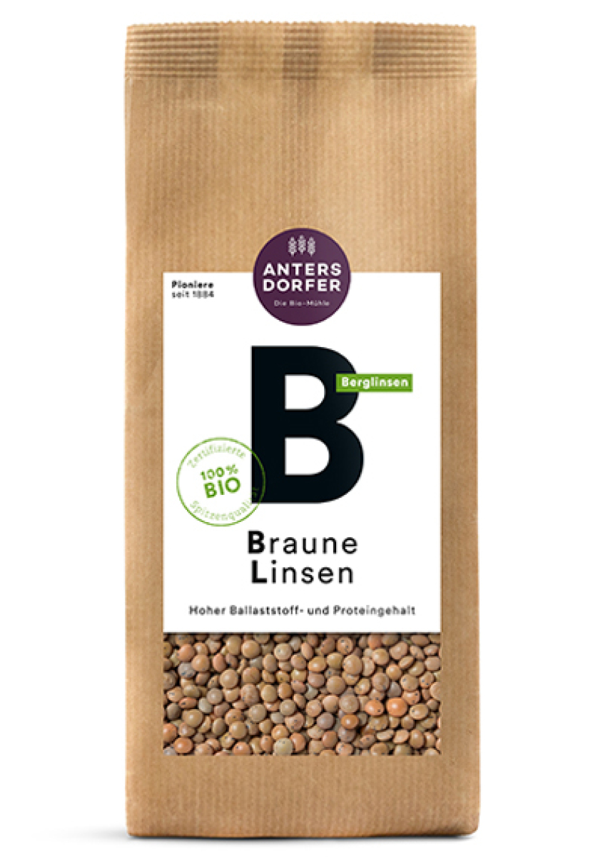 Braune Linsen (Berglinsen)