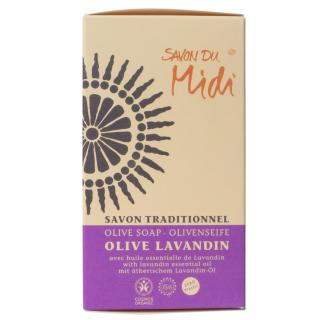Olivenseife mit Lavandinöl