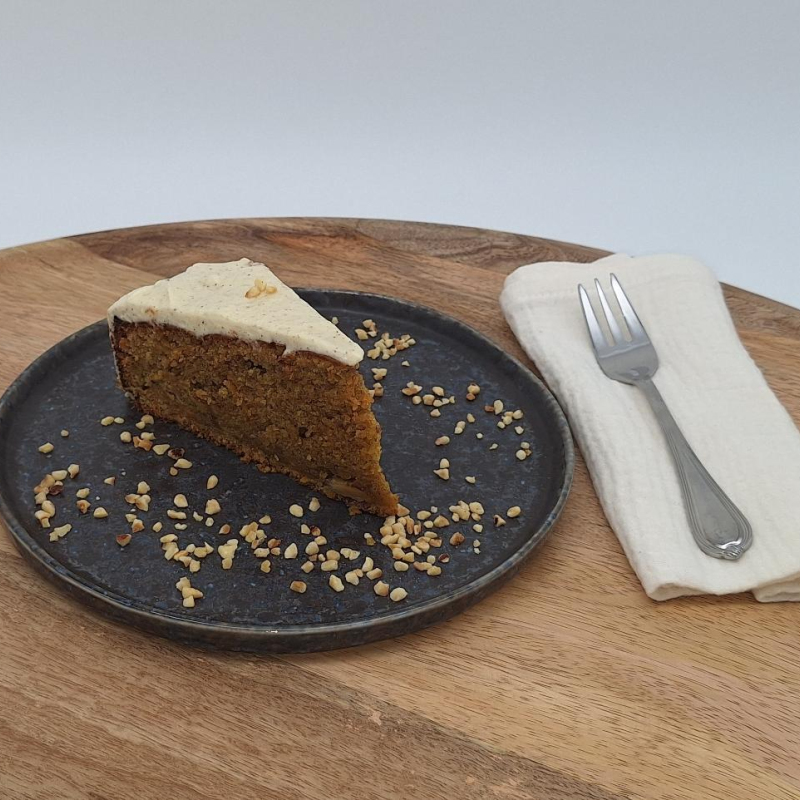 Möhrenkuchen mit Marzipan