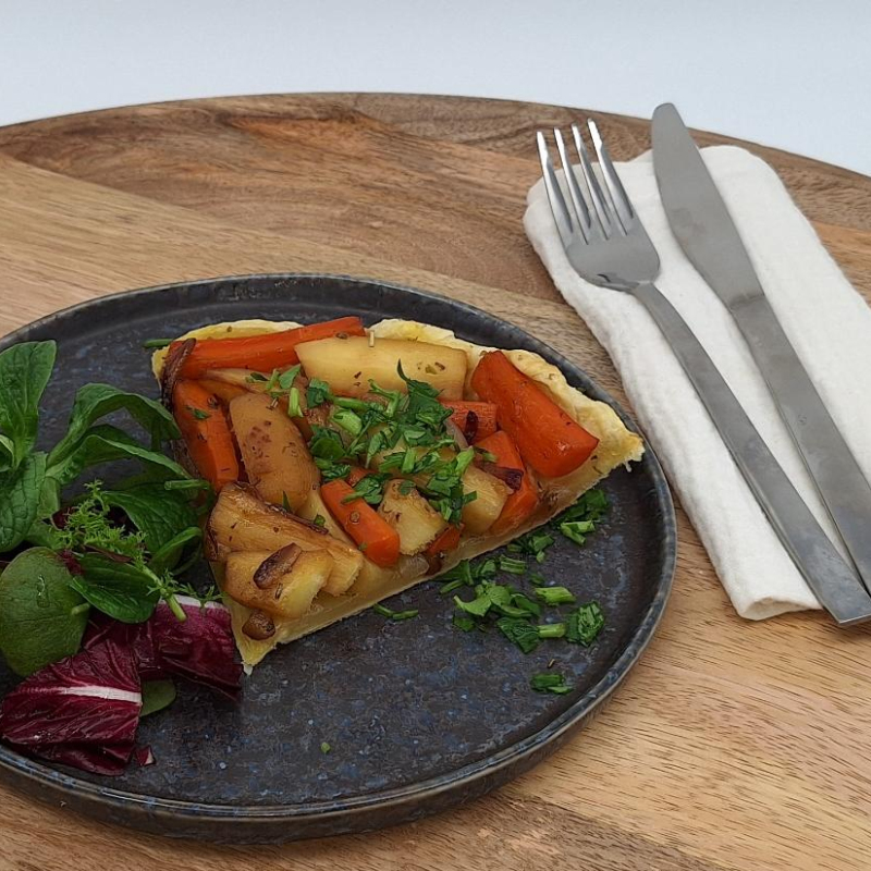 Pastinaken Tarte Tatin